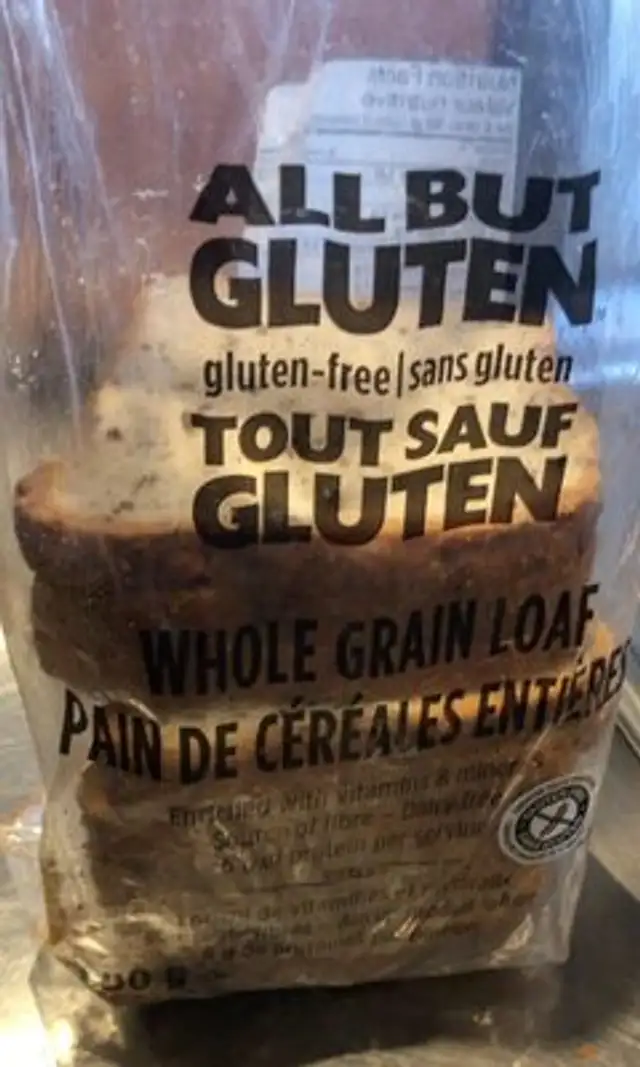 All but gluten whole grain loaf