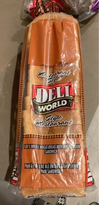 100% Whole Wheat Sandwich Bread