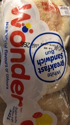 English muffins front packaging