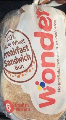 Breakfast sandwich bun