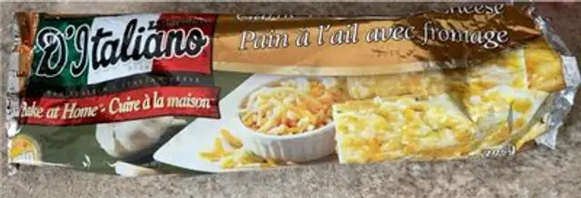 Pain a l’ail avec fromage