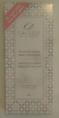 No Sugar Added Milk Chocolate