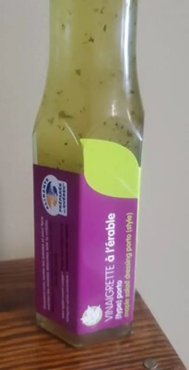 Vinaigrette à l'érable