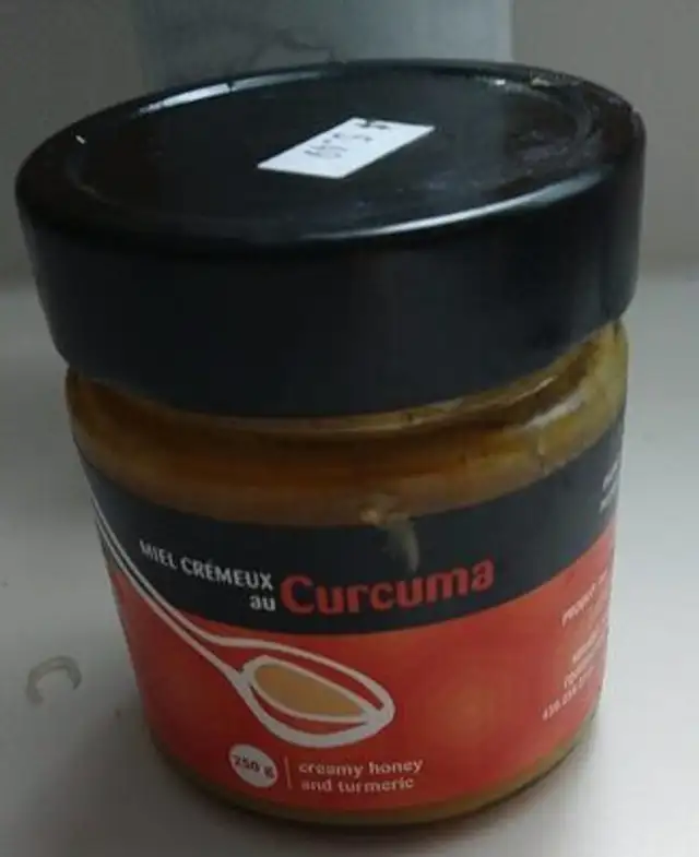 Miel crémeux au curcuma