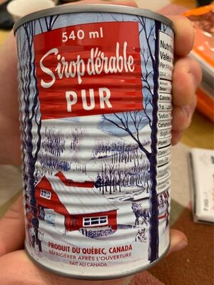Sirop d'erable pure