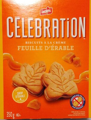 Maple Leaf Sandwich, Celebration Cookies
