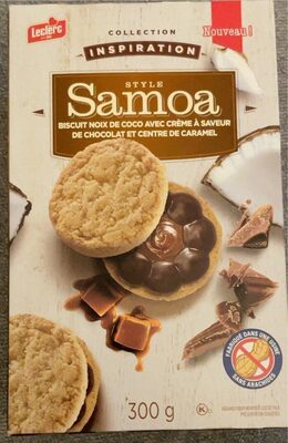 Biscuit Samoa front packaging