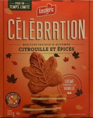 Biscuits feuille d’automne