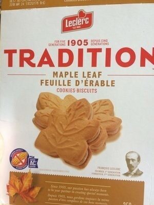 Maple Leaf Tradition Cookies