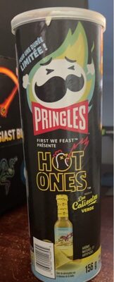 Pringles Hot Ones front packaging