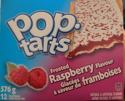 Pop Tarts Frosted Raspberry front packaging