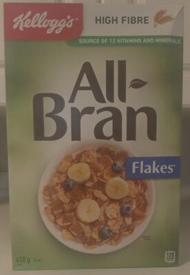 All Bran Flakes front packaging