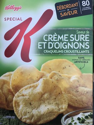 Kelloggs special k cracker chips sour cream