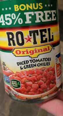 Diced Tomatoes & Green Chilies Original