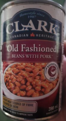 Old Fashioned Beans with Pork front packaging