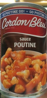 Cordon bleu Sauce Poutine front packaging