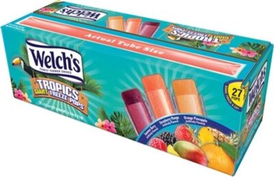 Tropics giant freezer pops