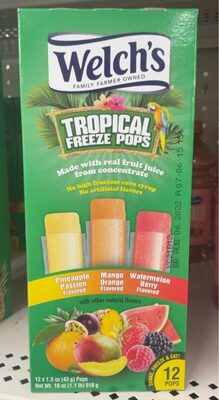 Tropical Freeze Pops