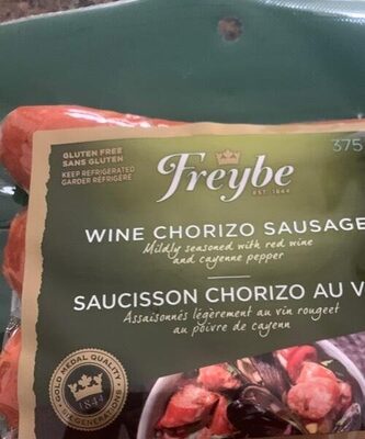 Wine chorizo sausage