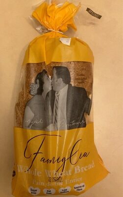 Whole Wheat Bread front packaging