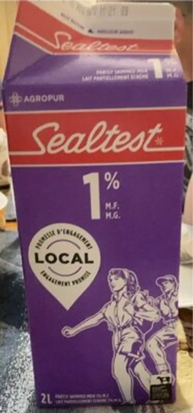 Sealtest 1% milk