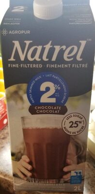 Lait naturel chocolat