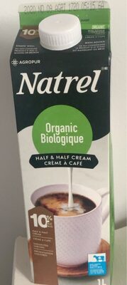 Crème à café Half & Half front packaging