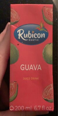 Rubicon exotic guava juice
