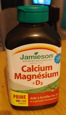 Calcium Magnesium +D3 front packaging