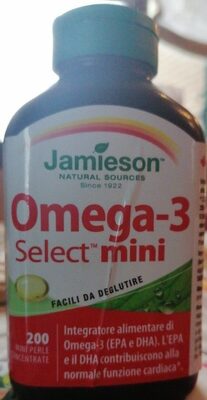 Omega 3 select mini front packaging