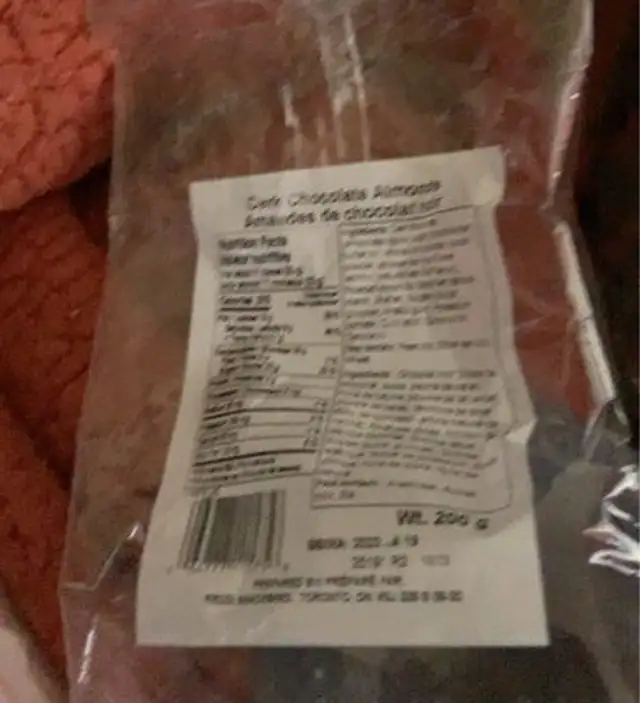 Dark Chocolate Almonds