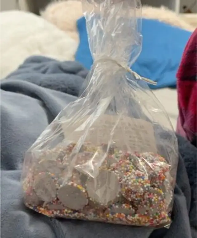 Assorted nonpareils rainbow canday