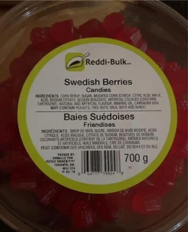 Baies suédoises friandises