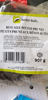 Byte Size Pitted Prunes