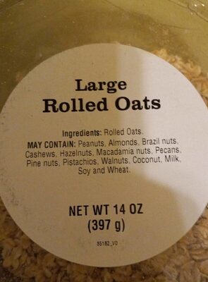 Large rolled oats