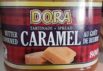 Tartinade de caramel front packaging