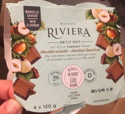 Petit pot chocolat noisette