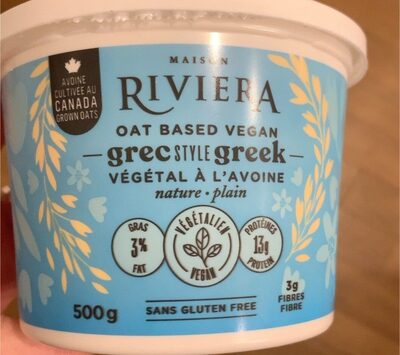 oat based vegan