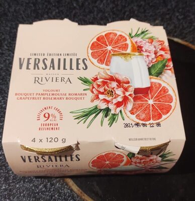 Yogourt bouquet pamplemousse romarin