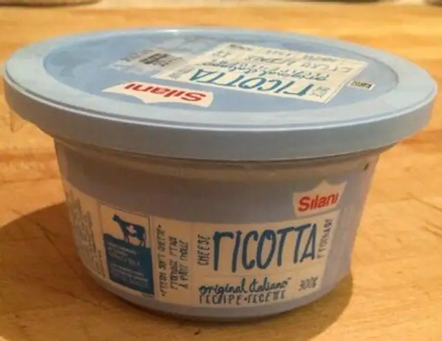 Ricotta front packaging