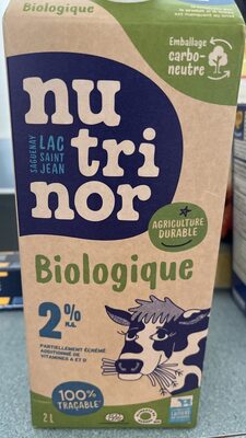 Organic 2% Partly Skimmed Milk