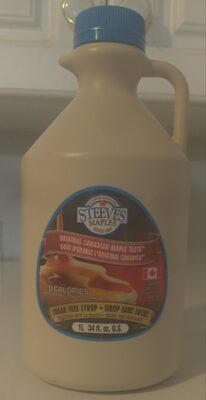 Sugar Free Syrup front packaging