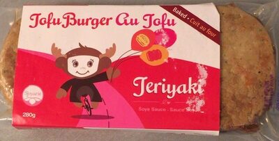 Tofu burger teriyaki