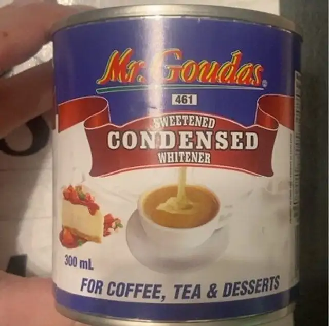 Sweetened Condensed Whitener