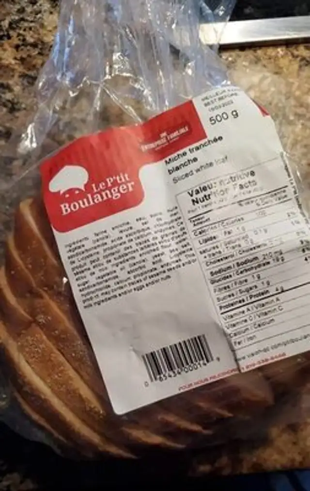 Miche tranchée blanche