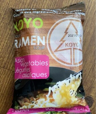 Ramen soup asian vegetable