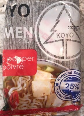 Ramen Soup - Garlic Pepper front packaging