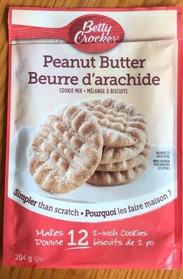 Peanut Butter Cookie Mix front packaging