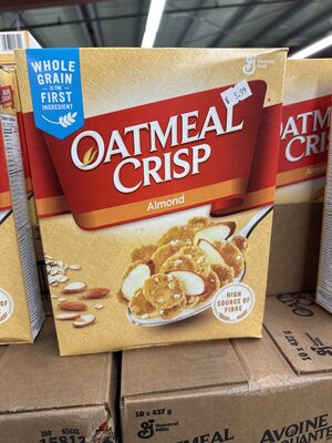 Oatmeal crisp almond
