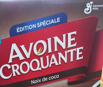 Avoine croquante front packaging
